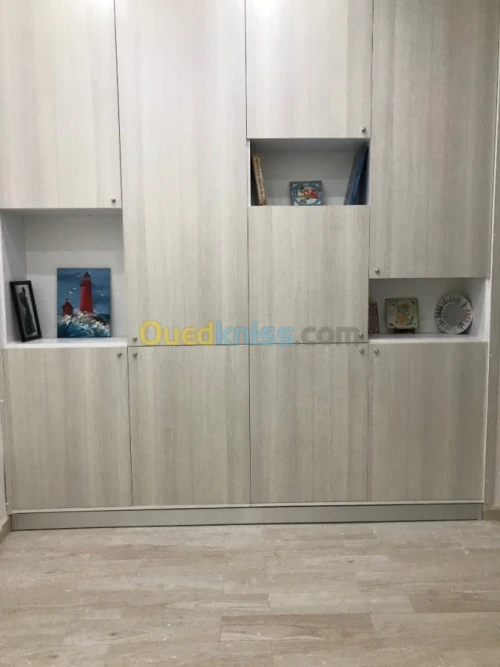 Dressing Bibliothèque  meuble TV