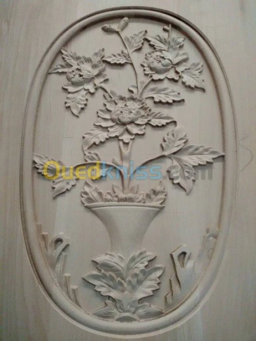 conception de meuble avec gravure