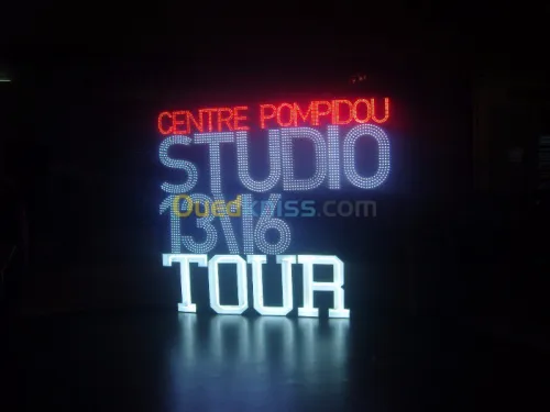 Fabrication d'Enseignes Lumineuses