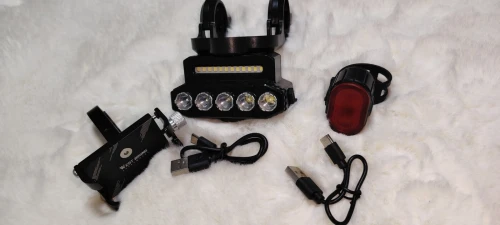 Lampe avant et arrière & support téléphone