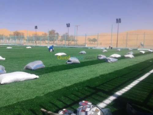 POSE FOURNITURE  gazon synthetique