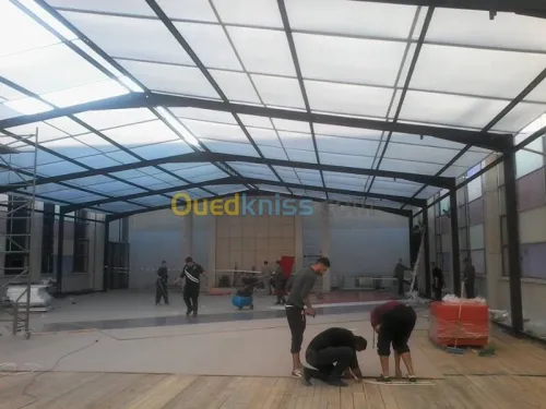 Construction en charpente métallique 