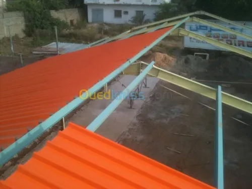 Construction en charpente métallique 