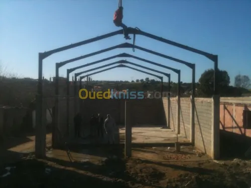 Construction en charpente métallique 