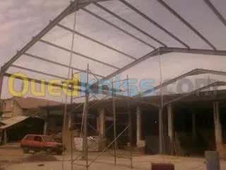 Construction en charpente métallique 