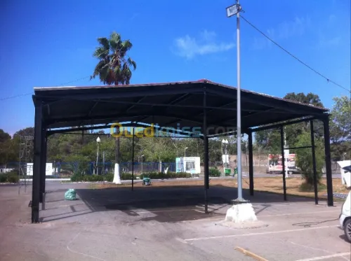 Construction en charpente métallique 