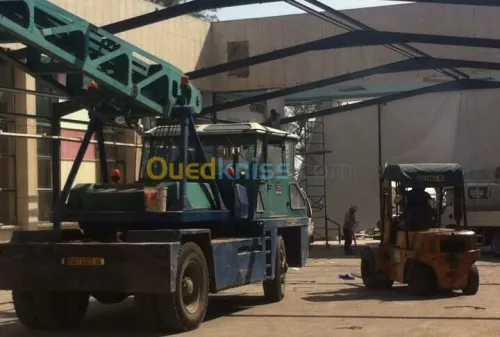 Construction en charpente métallique 