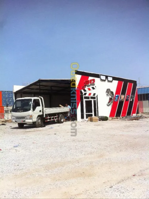 Construction en charpente métallique 