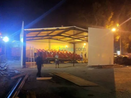 Construction en charpente métallique 