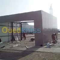 Construction en charpente métallique 