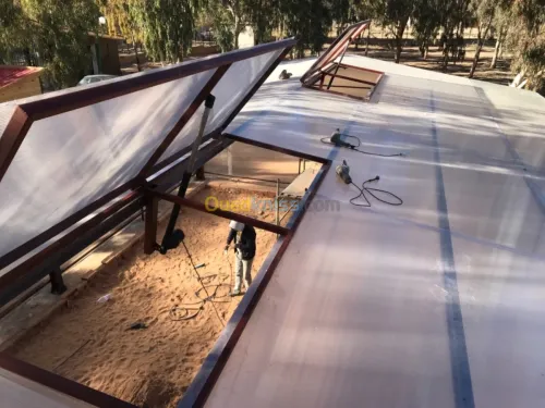 Construction en charpente métallique 