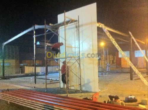 Construction en charpente métallique 