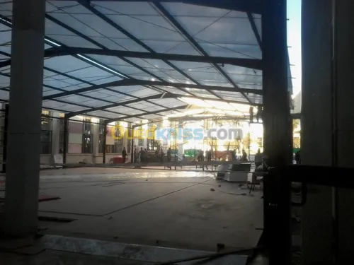 Construction en charpente métallique 