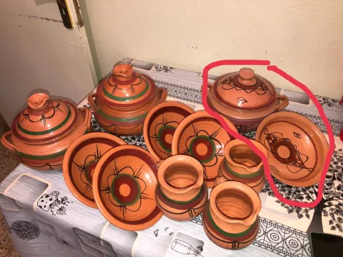 اواني فخارية