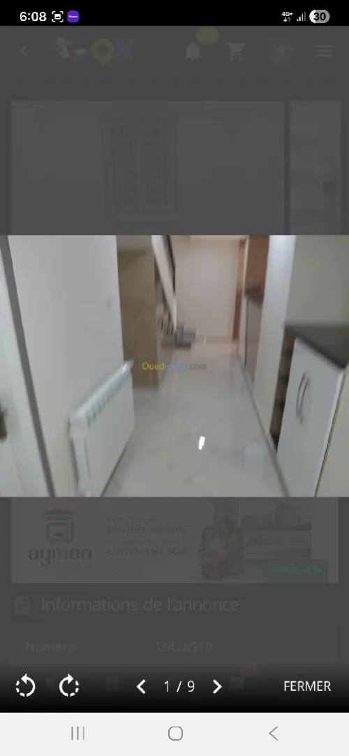 Location Appartement Duplex F4 Batna Batna
