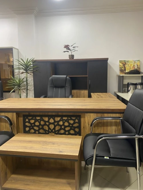 ENSEMBLE DE BUREAU EN BOIS 
