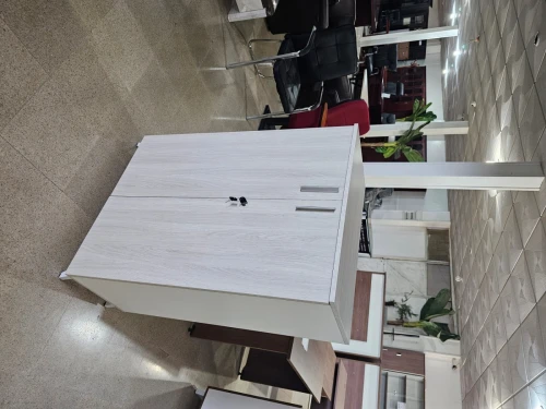 BUREAU OPÉRATEUR GRIS CLAIR