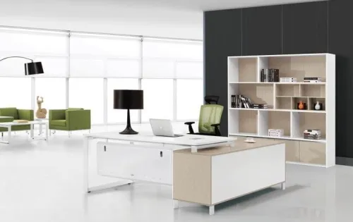 BUREAUX OPERATEURS ET DES ARMOIRES  GAMME COULEUR BLANCHE