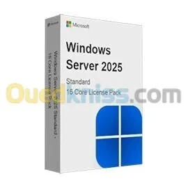 LICENCE WINDOWS SERVER 2025 STANDARD 64 BITS DVD CPFFRET 