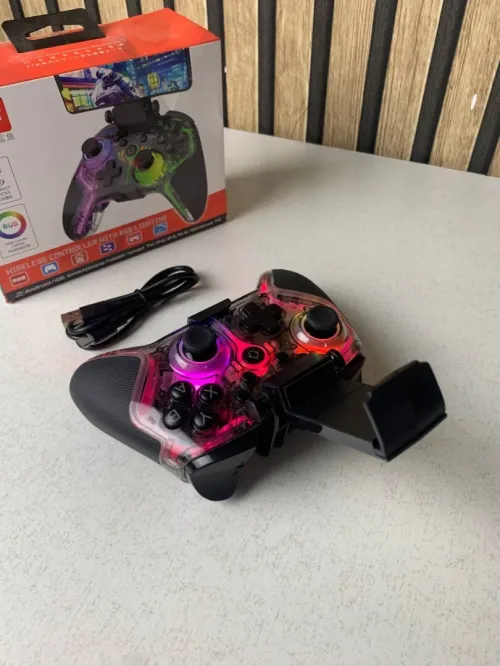 Manette Sans Fil IPEGA PG-9666TH  Éclairage RGB Multicolore