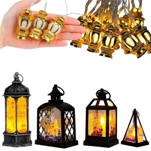 Pack Spécial Ramadan : Fawanis Décoratives et Guirlande Lumineuse (5Pcs)
