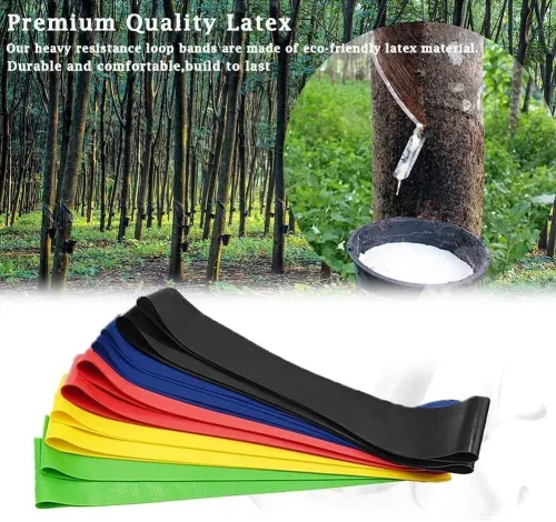 Bandes de Résistance Fitness 5Pcs  Musculation et Tonification