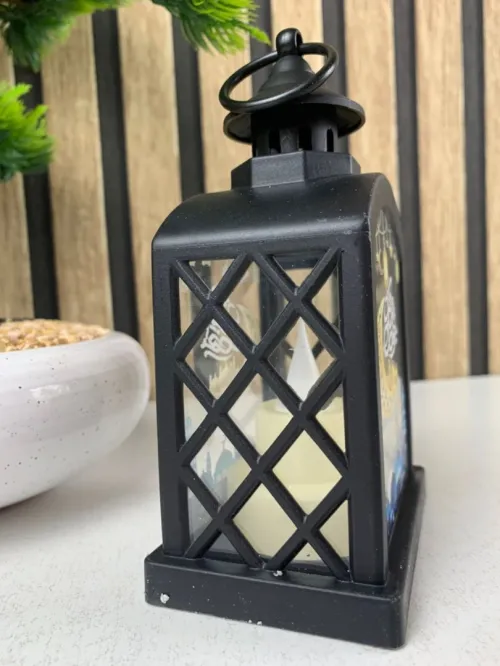 Lanterne LED Décorative pour Ramadan Effet Flamme Ambiance