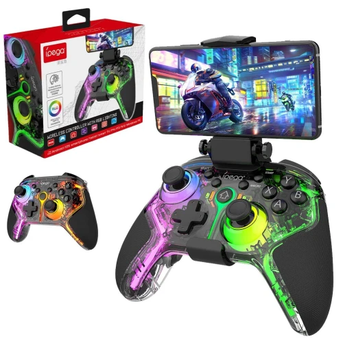 Manette Sans Fil IPEGA PG-9666TH  Éclairage RGB Multicolore