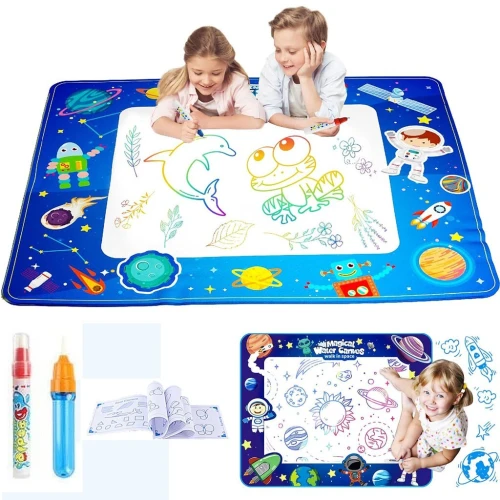 Tapis Éducatif Lavable pour Enfants  Dessin et Apprentissage à lEau