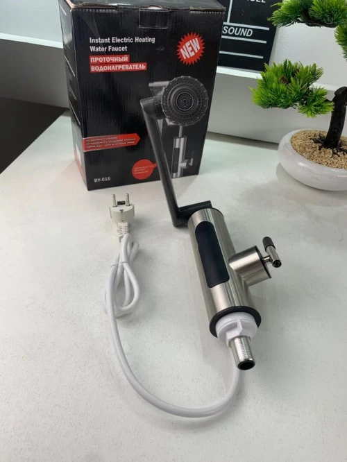 Robinet Chauffe-eau Instantané Électrique 3000W avec Écran Digital