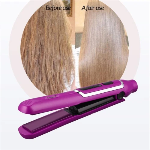 Lisseur à cheveux Portable Recharge USB avec Support