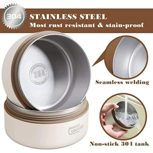 Boîte à Lunch Isotherme Micro-ondable  حافظة طعام حرارية قابلة للاستخدام في الميكروويف