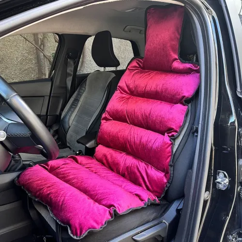 Couvre-Siège Auto en Velours  Rembourré et Ultra Confortable