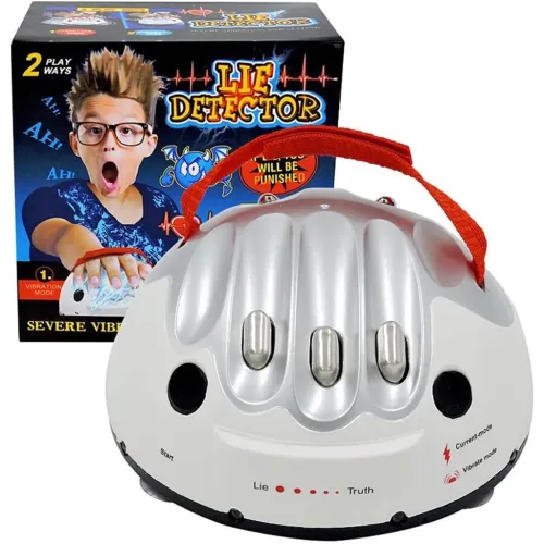 Machine à Détecter les Mensonges - Jeu Électrique Fun pour Amis et Famille