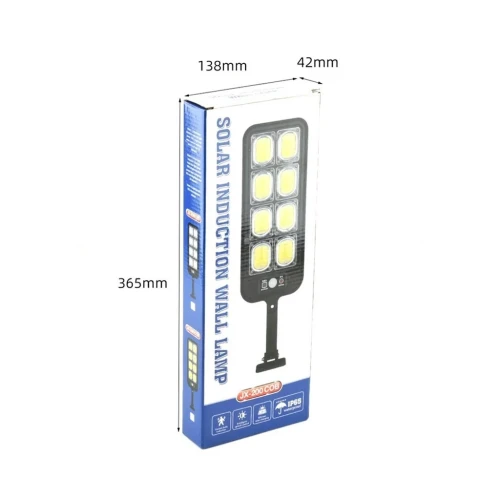 Lampadaires 200LED à énergie solaire étanche IP65 JX200 مصباح خارجي يعمل بالطاقة الشمسية
