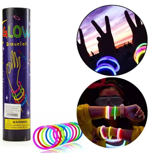 Bracelets Lumineux 50 Pièces  Glow Party 8inch