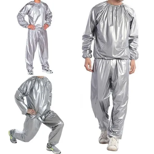 Combinaison de Sudation Unisexe Sauna Suit en PVC - Brûle-Graisses et Anti-Déchirures
