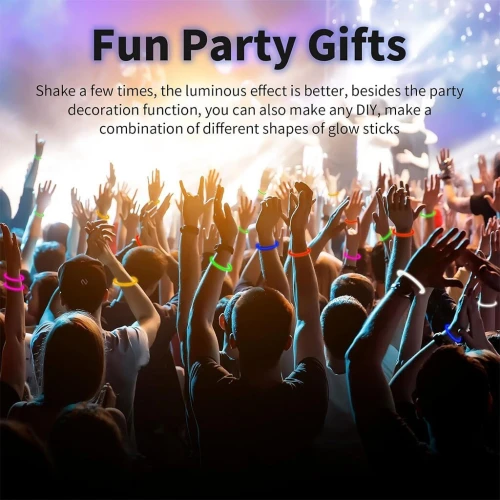 Bracelets Lumineux 50 Pièces  Glow Party 8inch