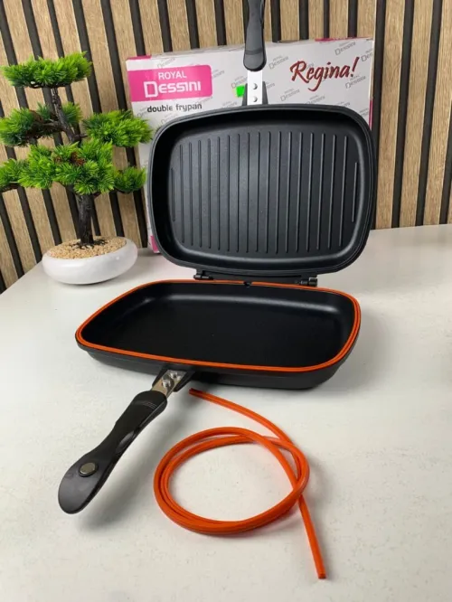 Poêle Grill Dessini 36 cm Double Face  Qualité Italienne