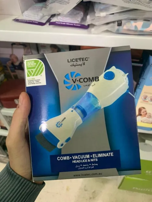 Peigne Électrique Anti-Poux  Nettoyeur de Cheveux Pratique