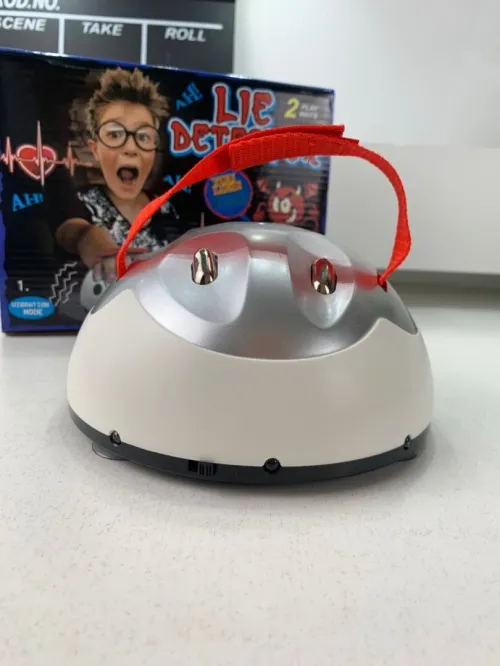 Machine à Détecter les Mensonges - Jeu Électrique Fun pour Amis et Famille