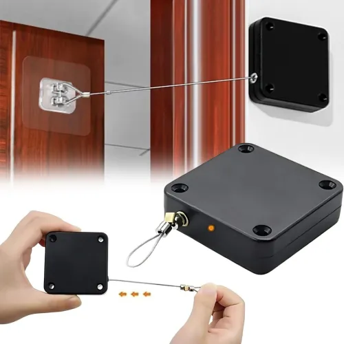 Ferme-Porte Universel Sans Perçage - Facile à Installer