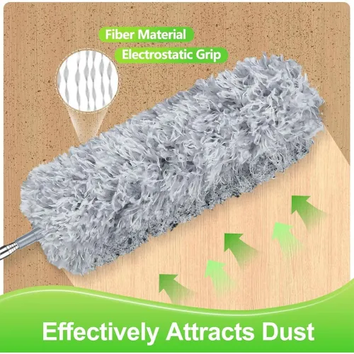 Plumeau télescopique Lavable en Microfibre -  لتنظيف الزوايا البعيدة