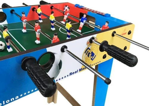 Table de Baby-Foot en bois MidiLi - jeu convivial à 6 barres