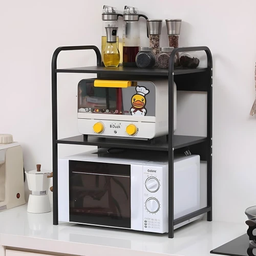 Organisateur de Cuisine 3 Étages pour Four à Micro-ondes
