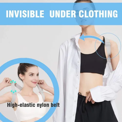 Ceinture Connectée de Correction de Posture Alerte Vibrante Automatique