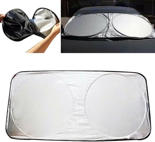 Protection Solaire Pare-Brise Avant & Arrière  Pare-Soleil Auto