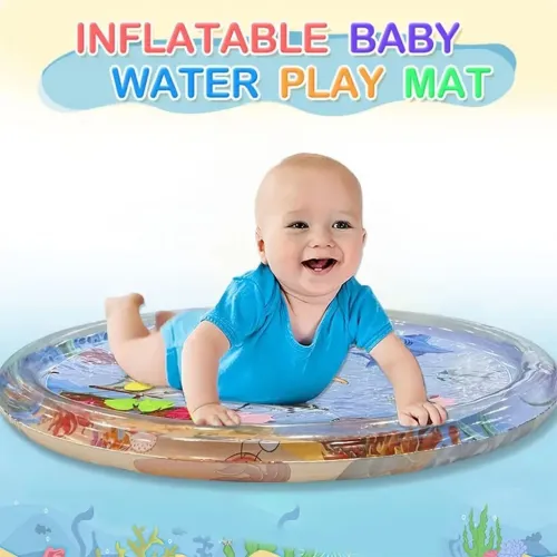 Tapis dEau Sensoriel pour Bébé 100cm de Jeu et dÉveil Aquatique