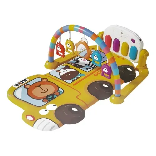 Tapis dÉveil Musical pour Bébé  Piano et Jouets Suspendus