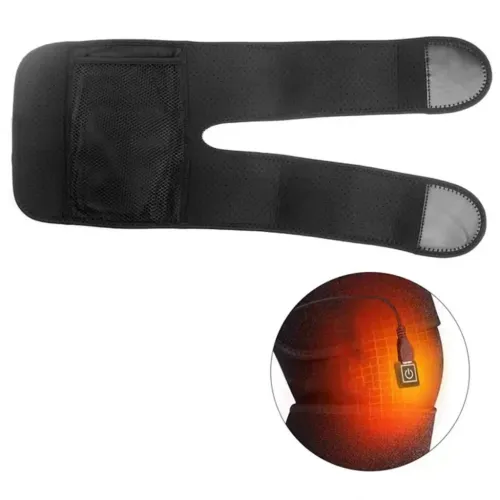 Coussin Chauffant Électronique pour Genou avec Trois Niveaux de Température 
